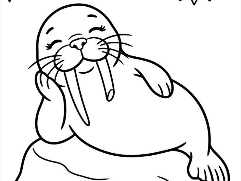 Preview of a free Melo coloring page